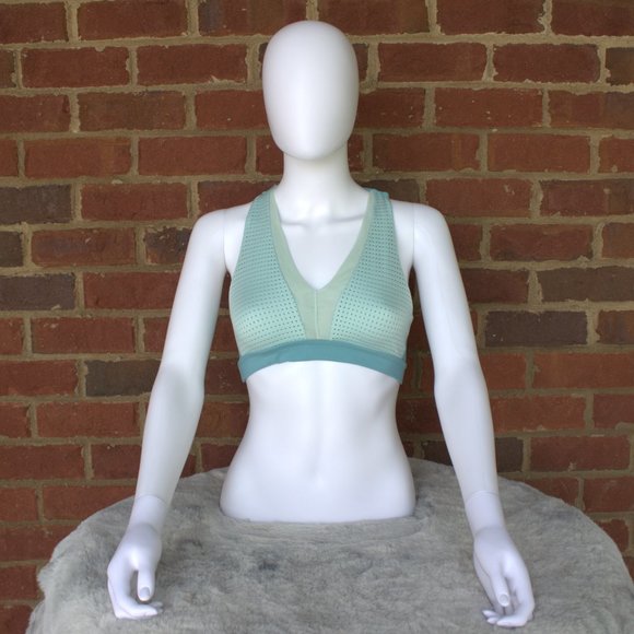 Aerie Chill. Play. Move. Teal Racerback Sports Bra | Size S | Good Condition - Picture 2 of 13